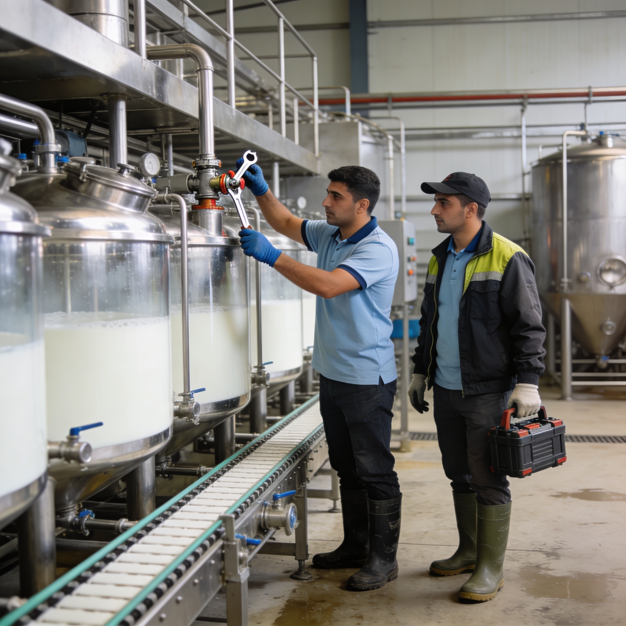 Dairy Processing Equipment Maintenance and Emergency Repair Service